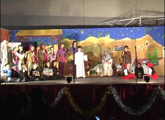 Obra de teatro del grupo Milpa del colegio La Purísima